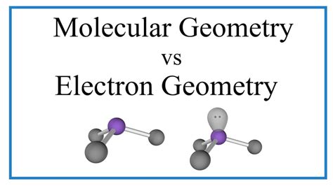 molecular geometry vs electron geometry